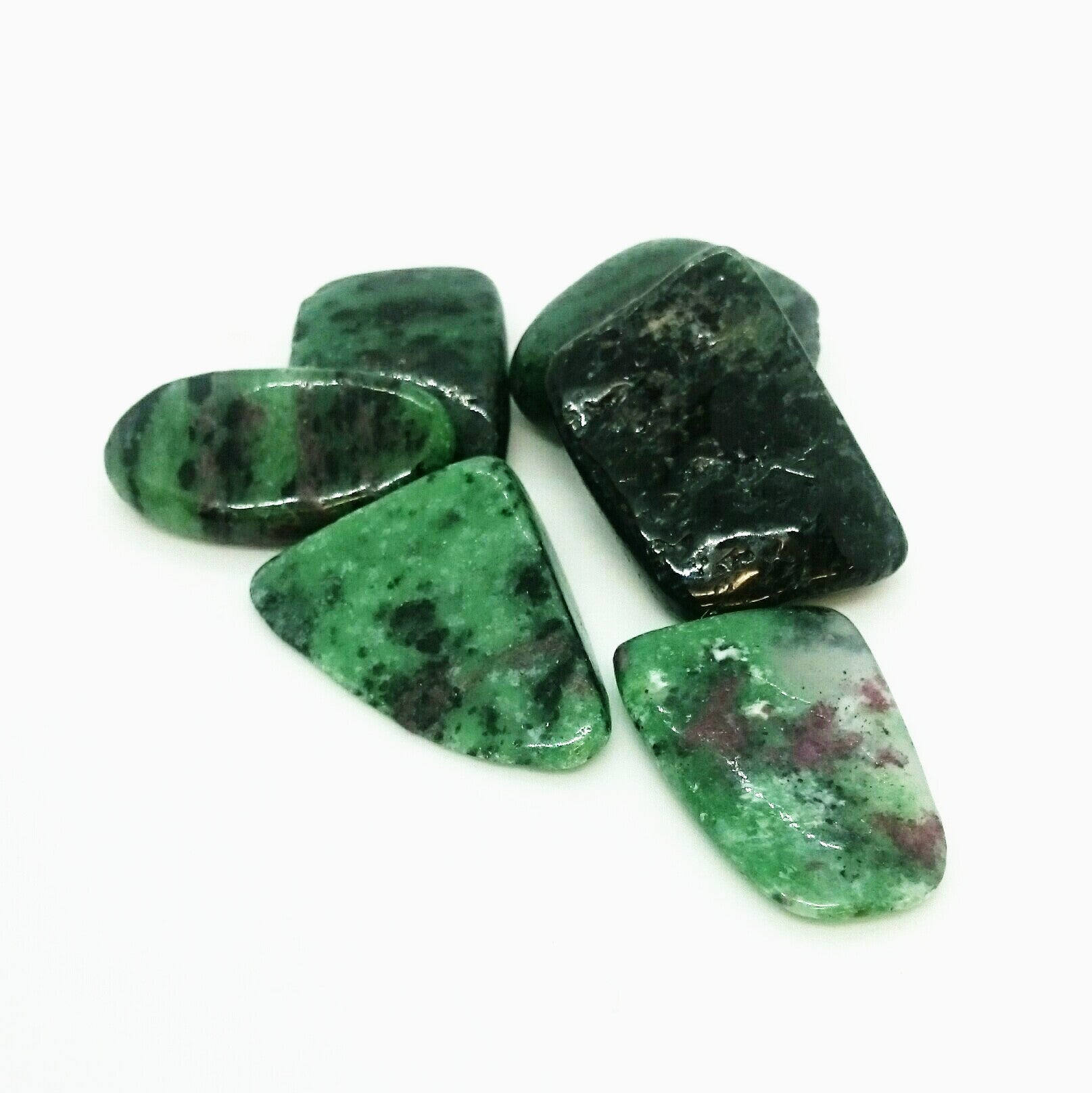 Ruby Zoisite ~ Tumbled stone