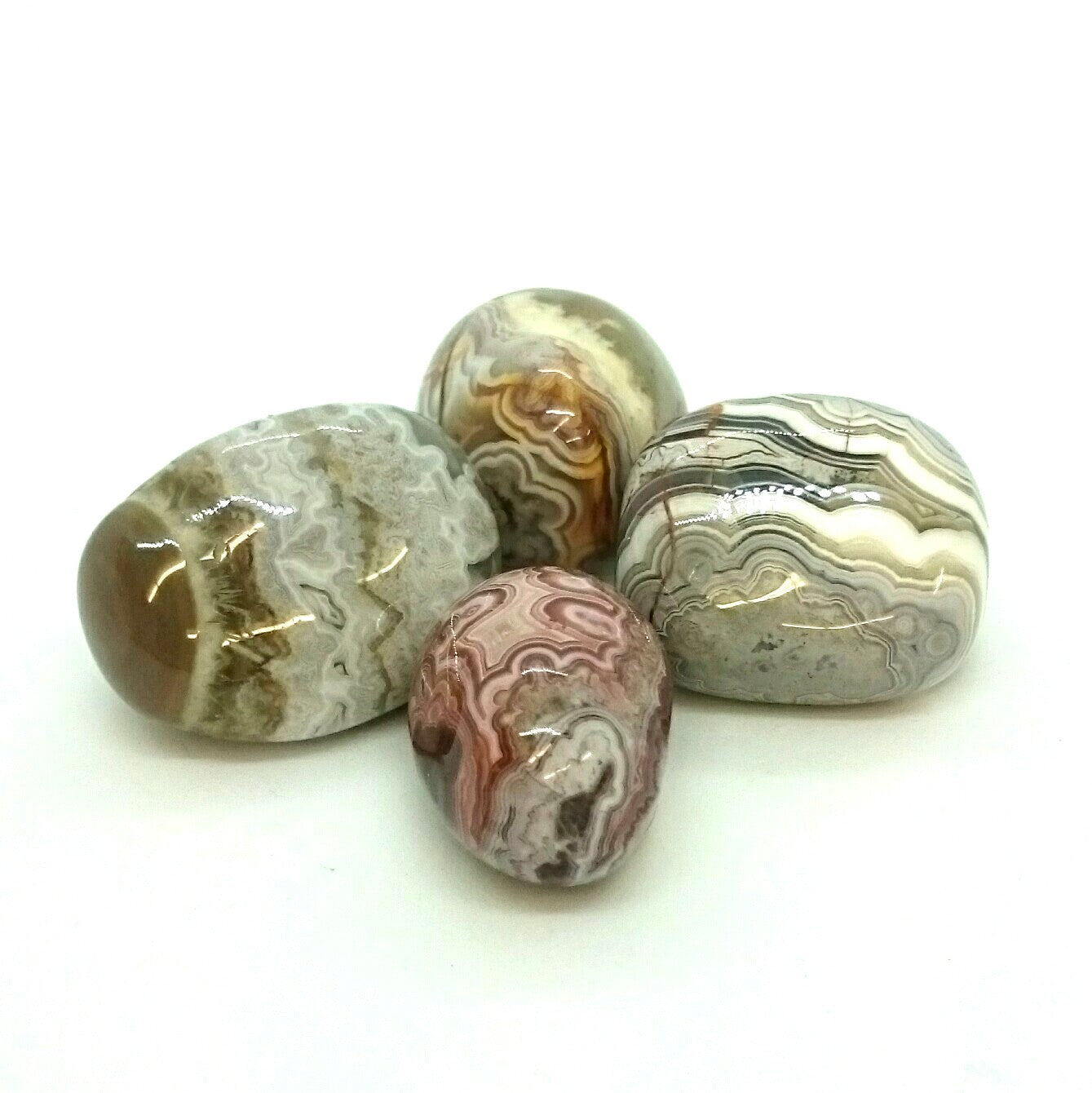 Crazy Lace Agate ~ Tumbled stone