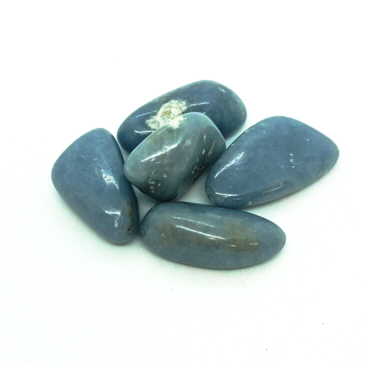 Angelite ~ Tumbled stone