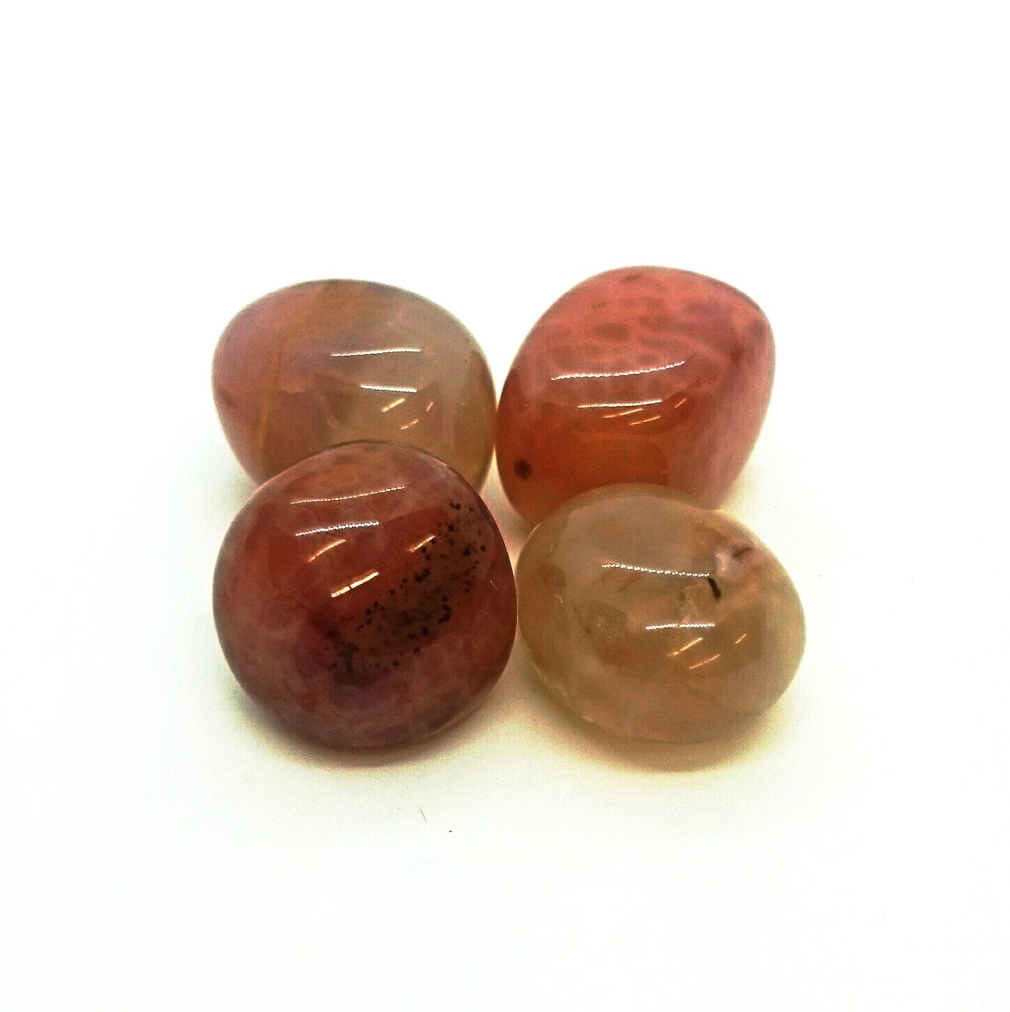 Fire Agate ~ Tumbled stone