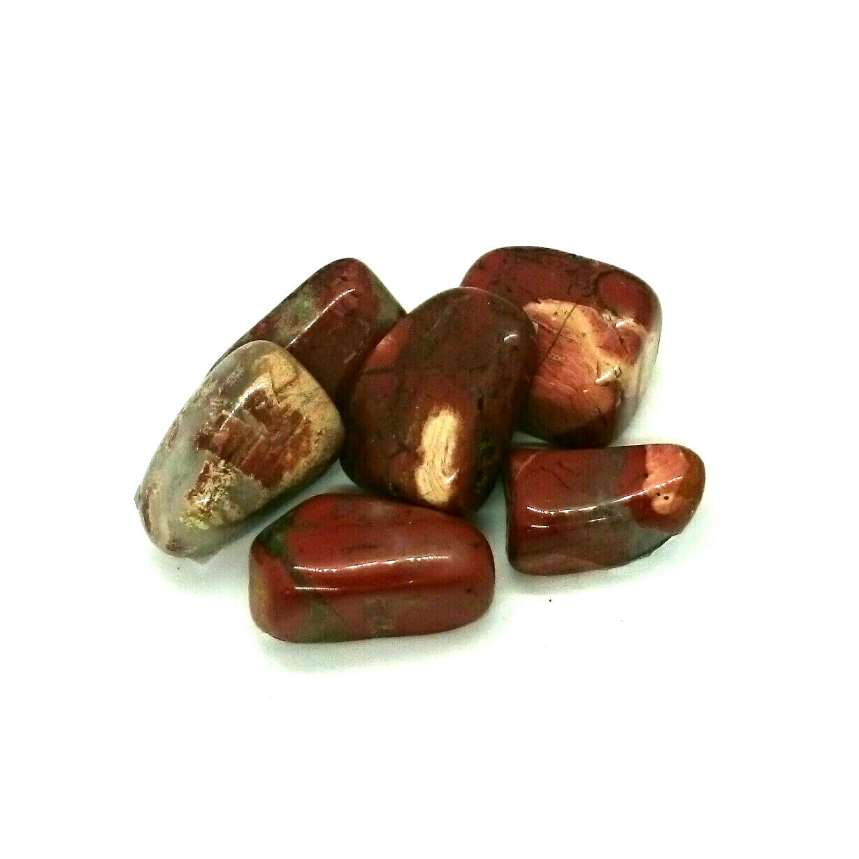 Poppy Jasper ~ Tumbled stone