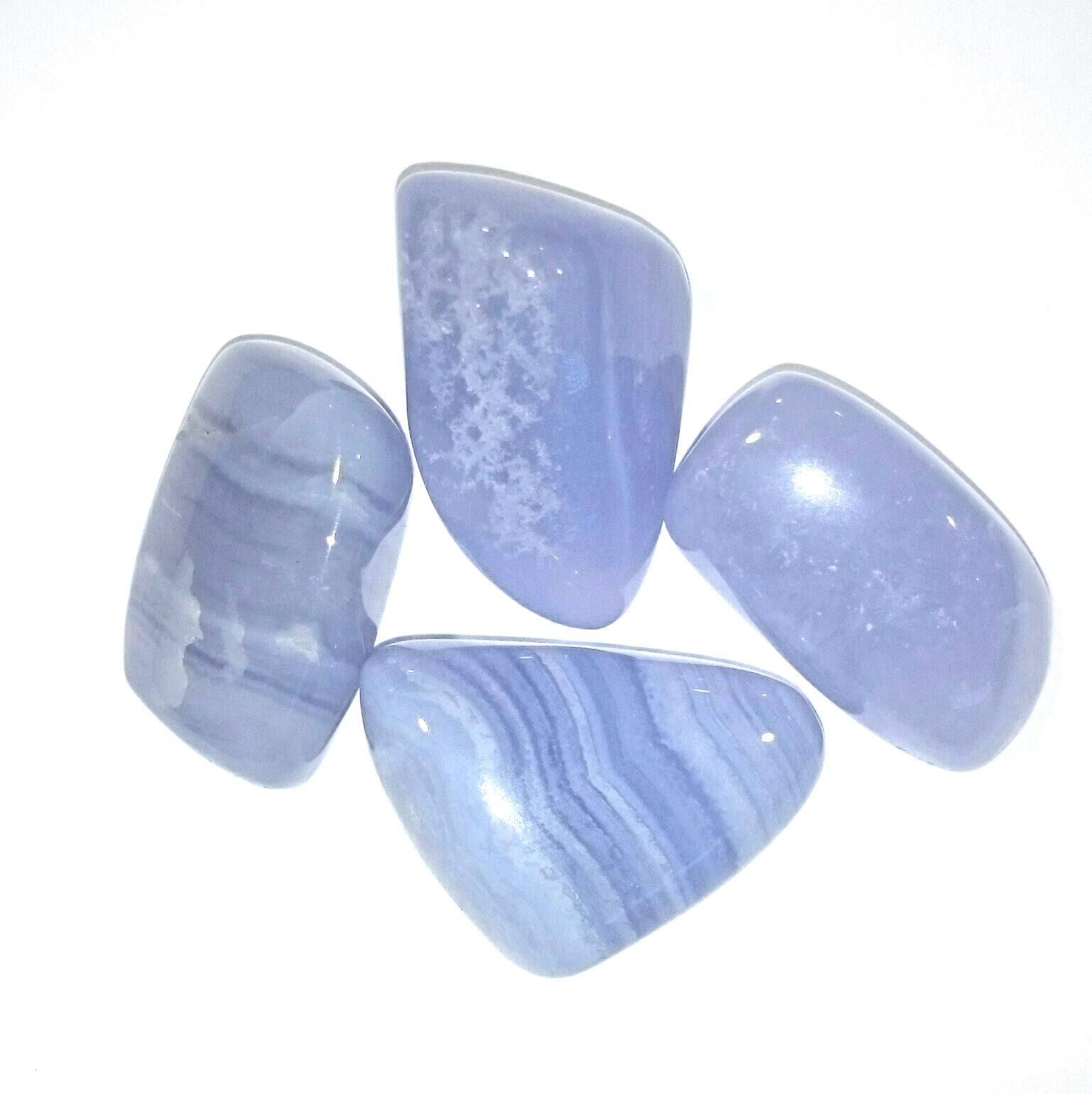 Blue Lace Agate ~ Tumbled
