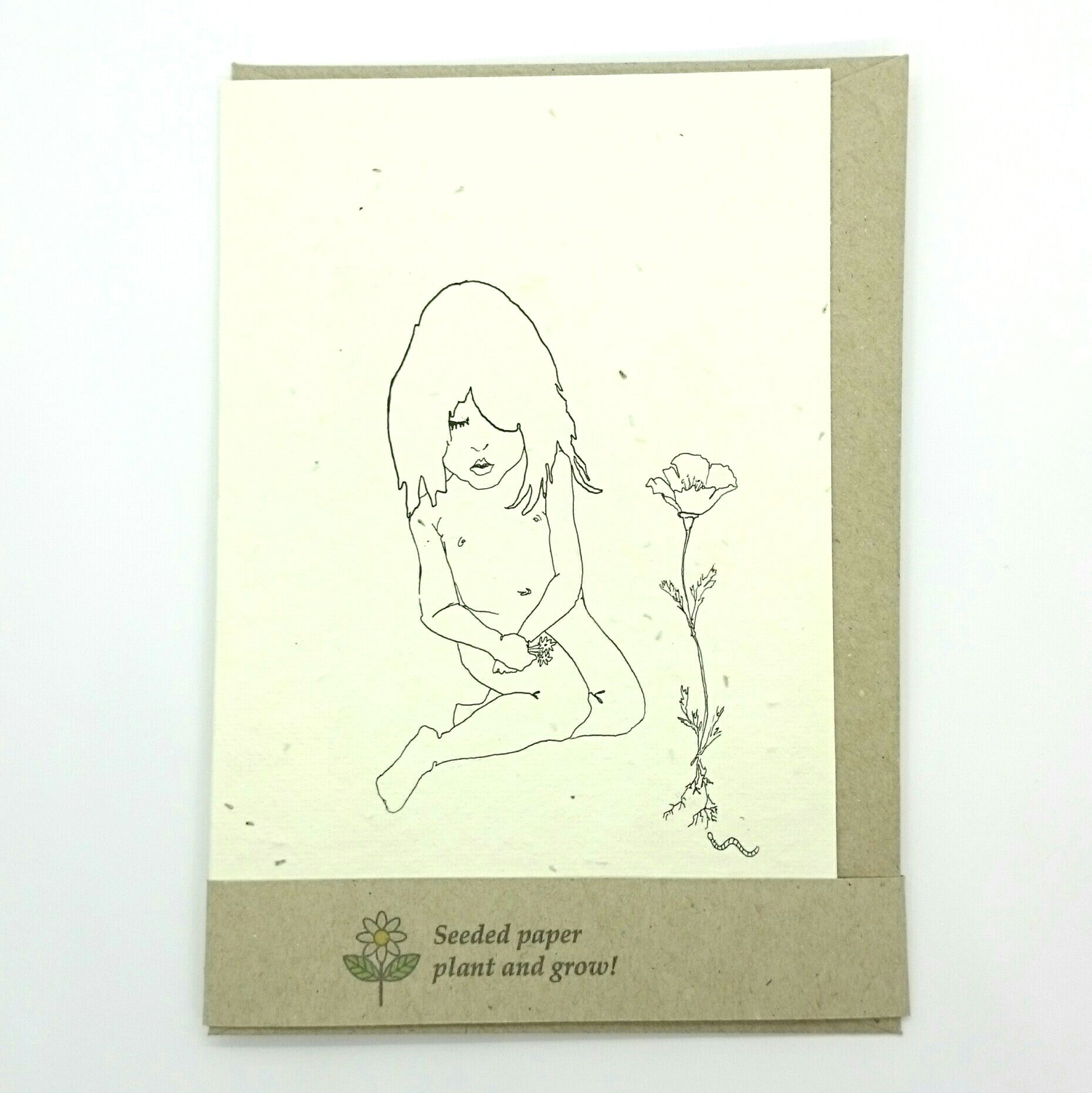 Gift Card ~ Printed on seeded paper