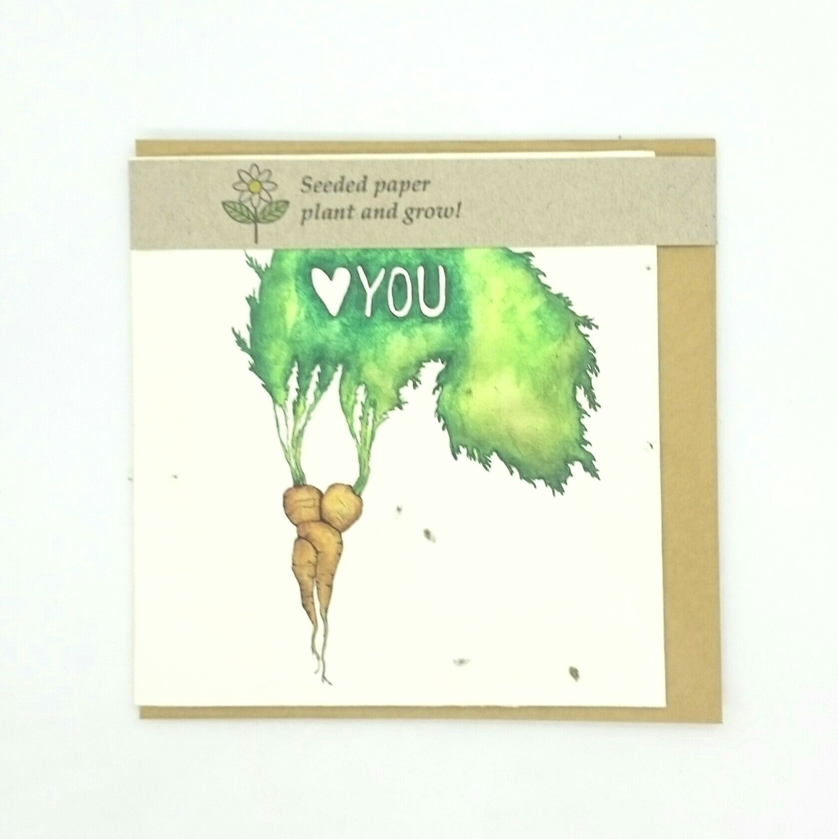 Gift Card ~ Printed on seeded paper