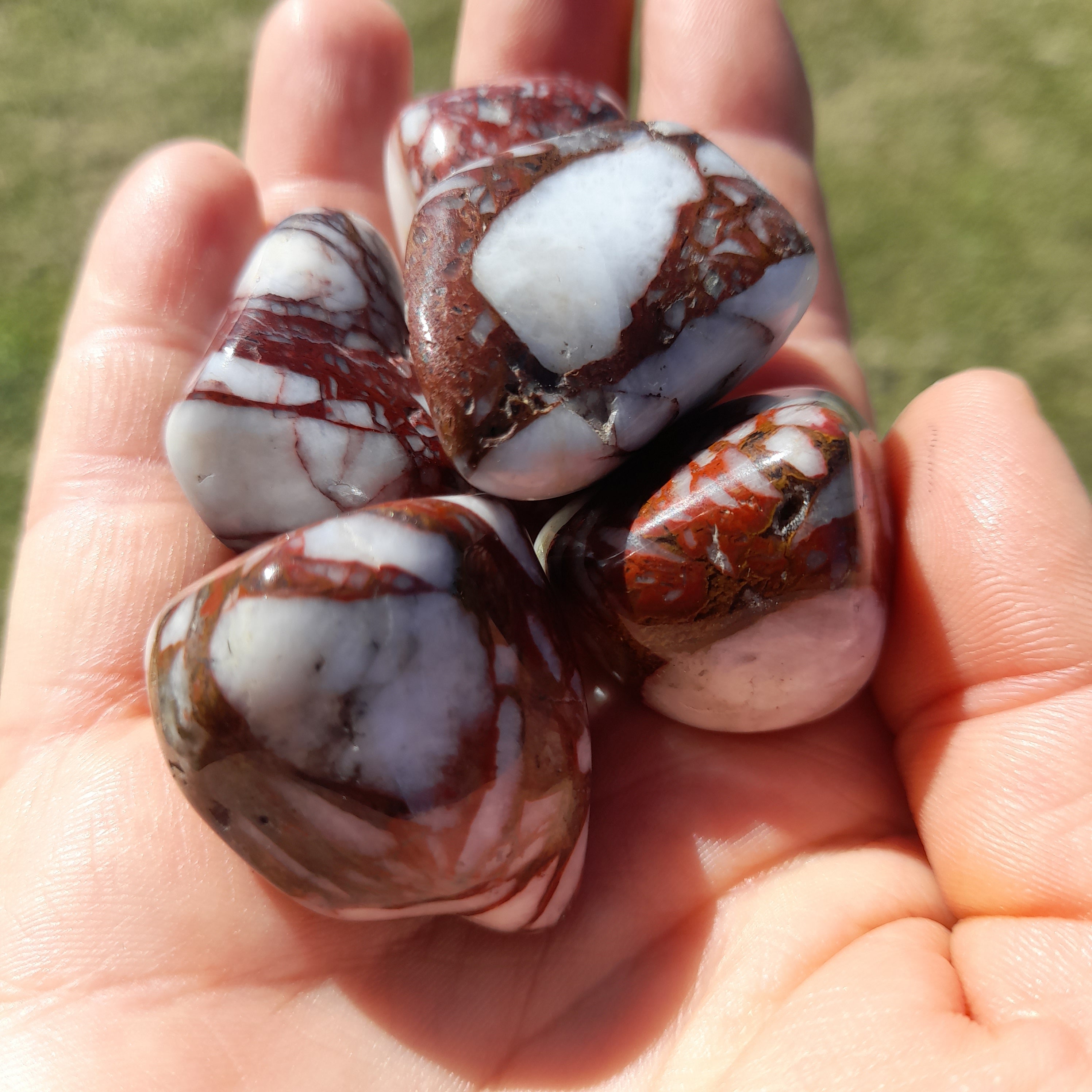 Cataclasite Impact Quartz ~ Tumble