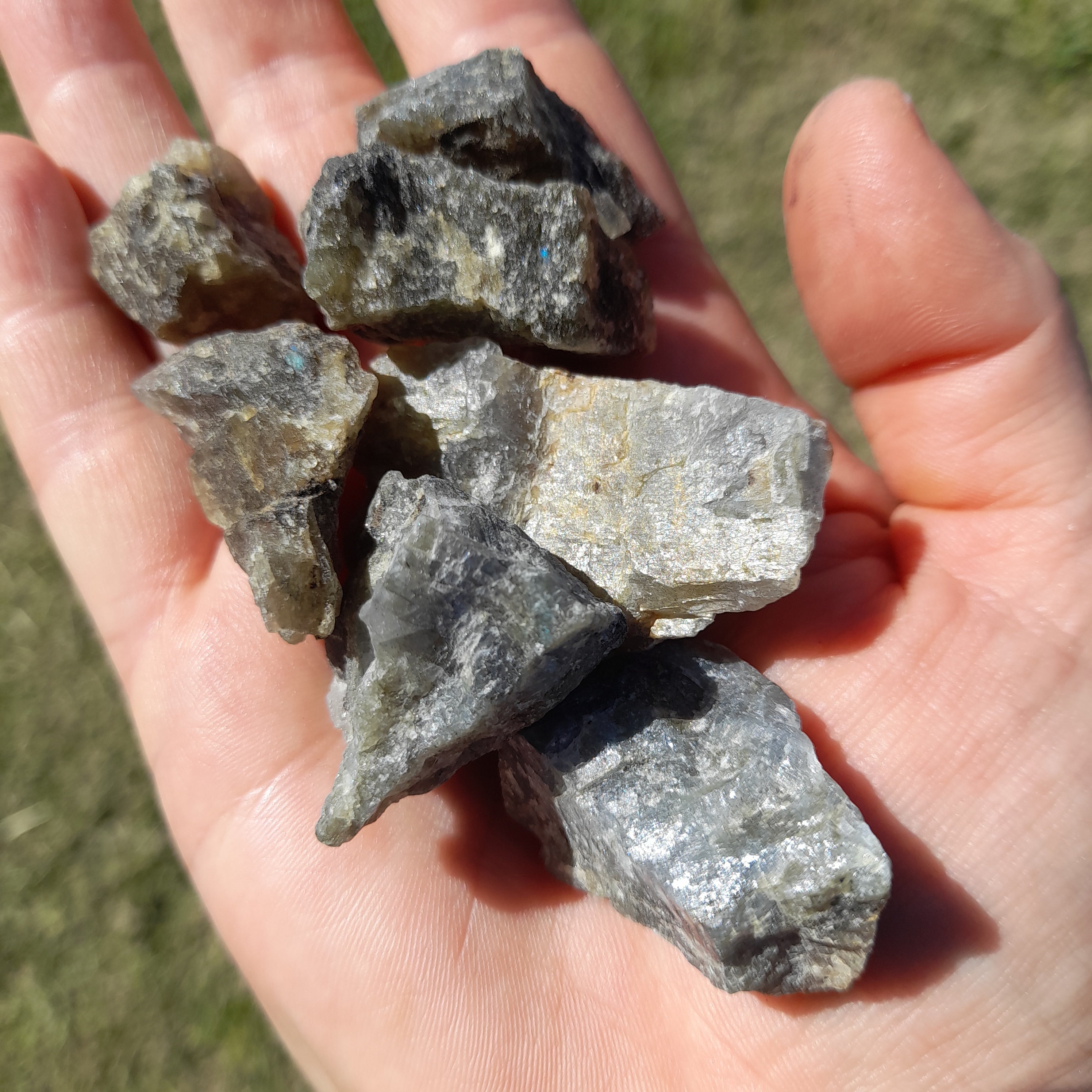 Labradorite ~ Raw Stone Small