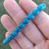 Blue Apatite Crystal Bracelet