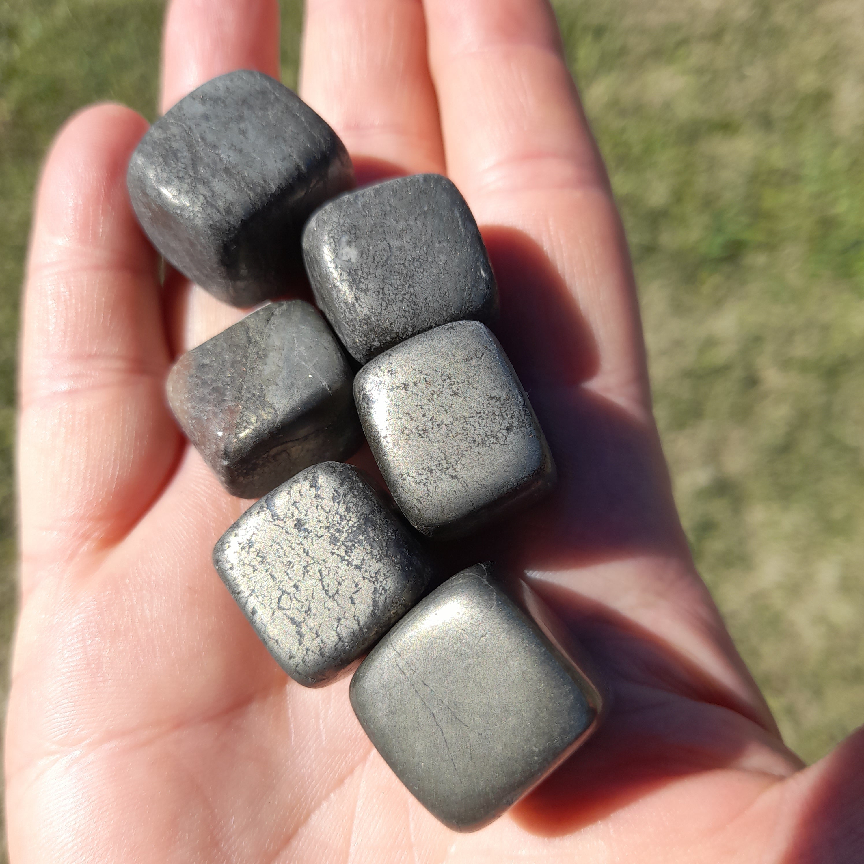 Pyrite -  tumble