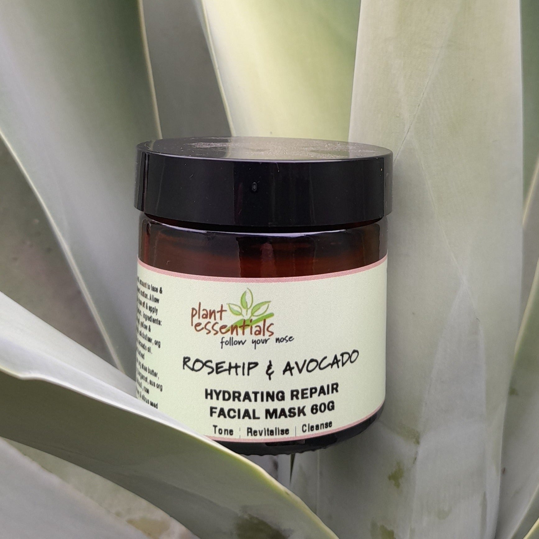 Rosehip & Avocado Mask 60g - Hydrating Repair Facial Mask
