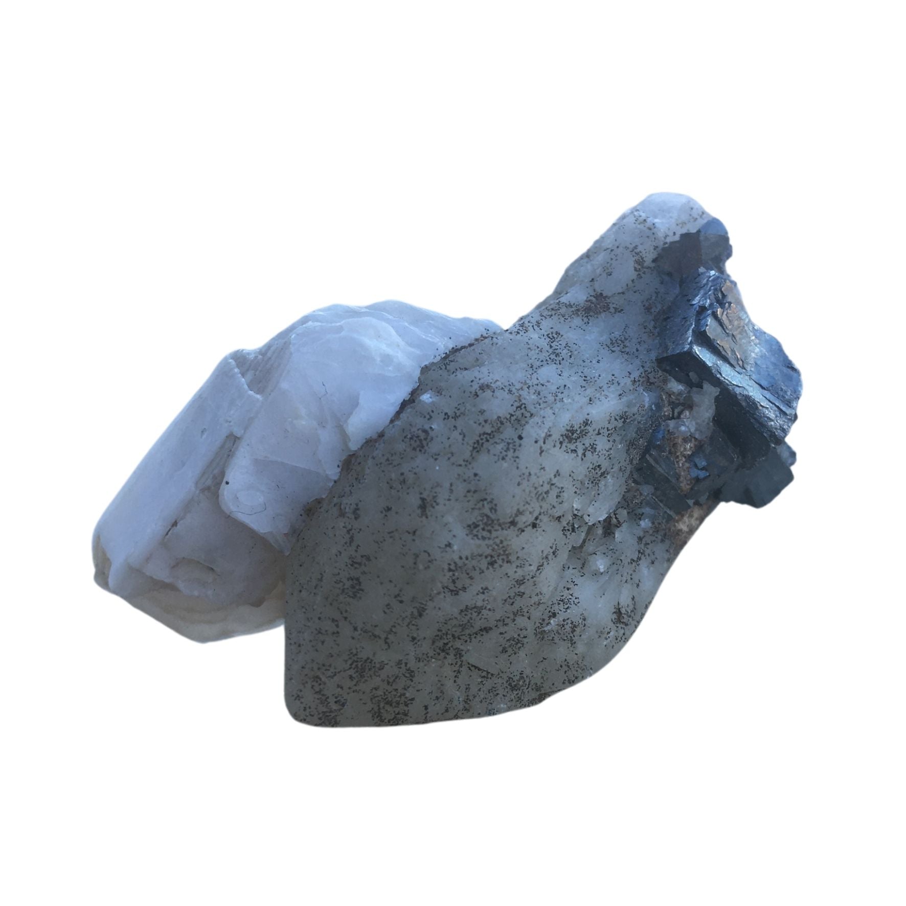 Arsenopyrite on quartz