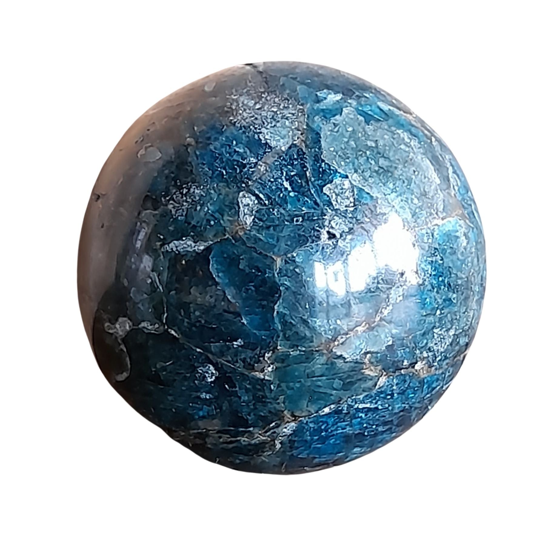 Blue Apatite ~ Sphere - last one!