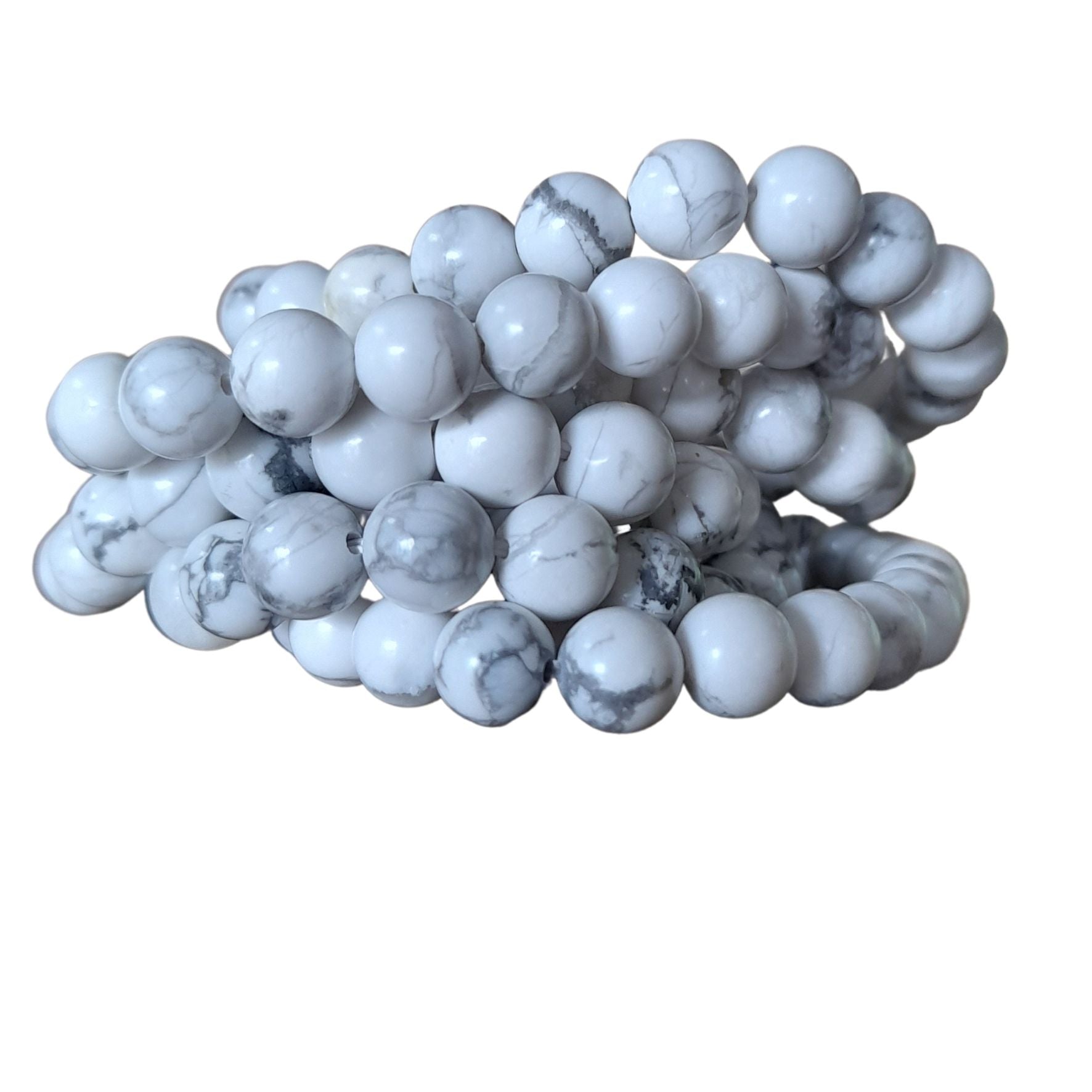 White Howlite Crystal Bracelet Media 1 of 1