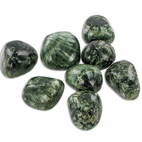 Seraphinite ~ Tumbled stone