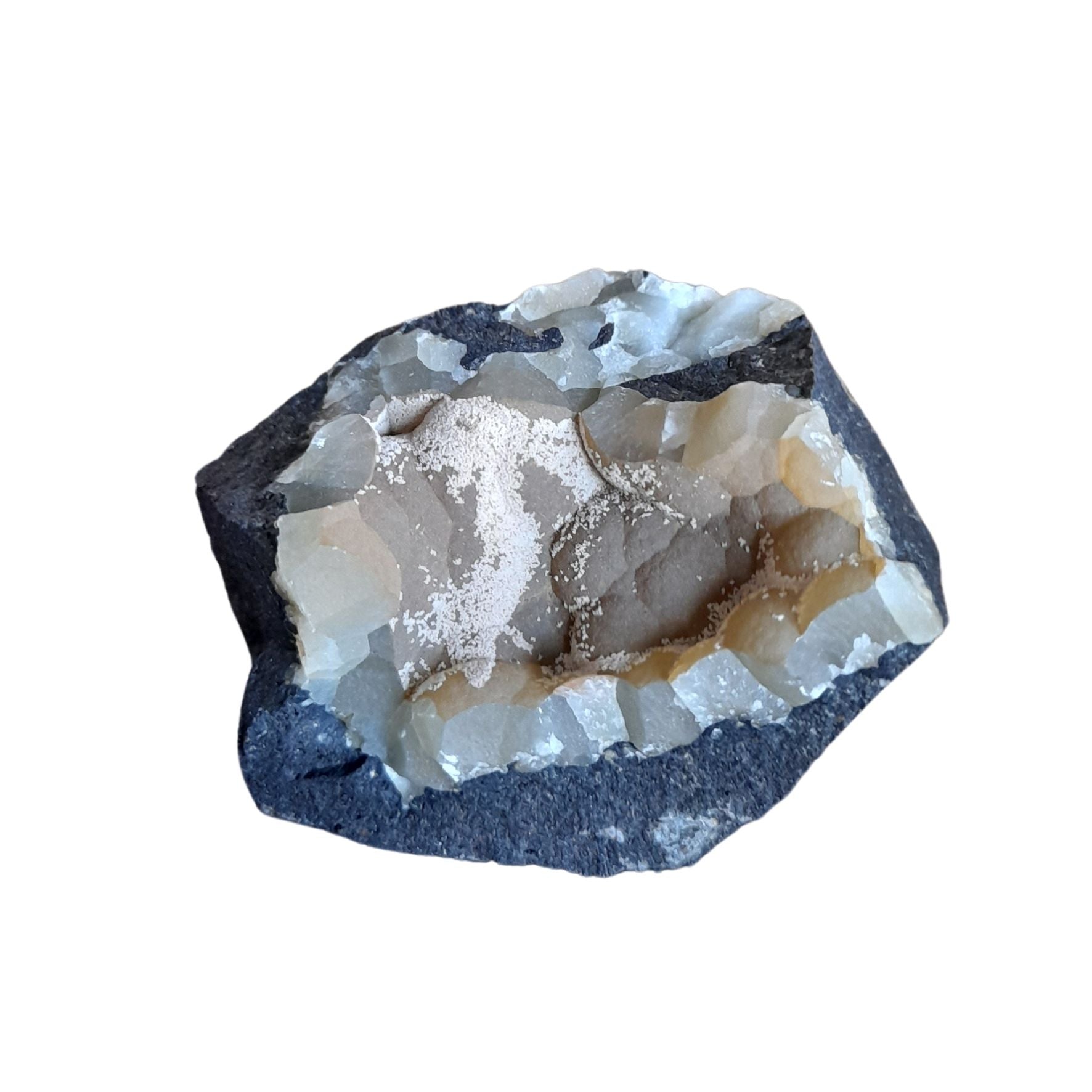Calcite on Siderite