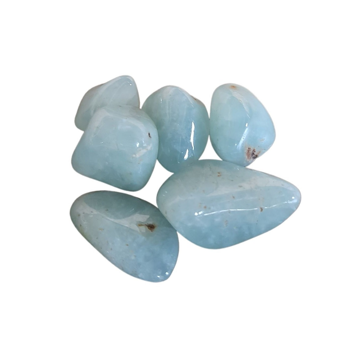 Prehnite, South African ~ Tumbled stone