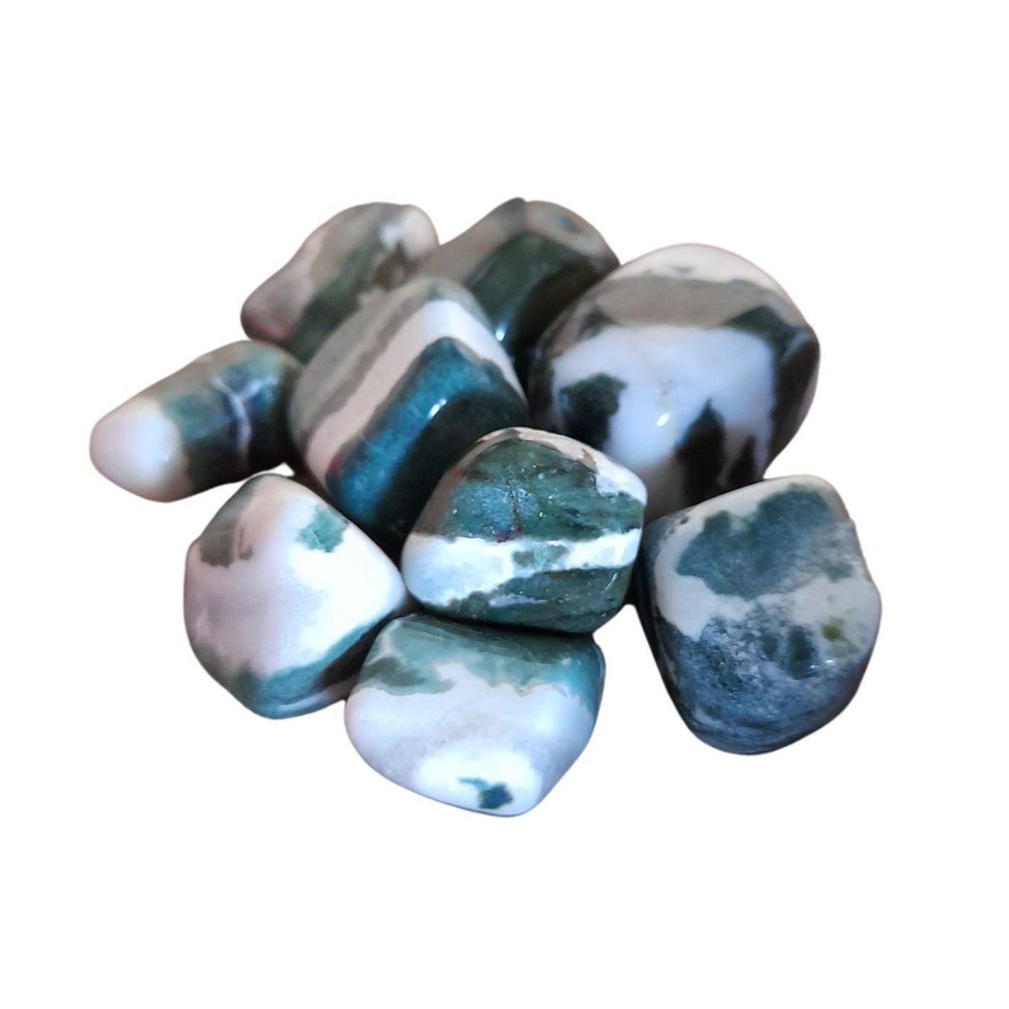 Green Sardonyx Tumbled Stone