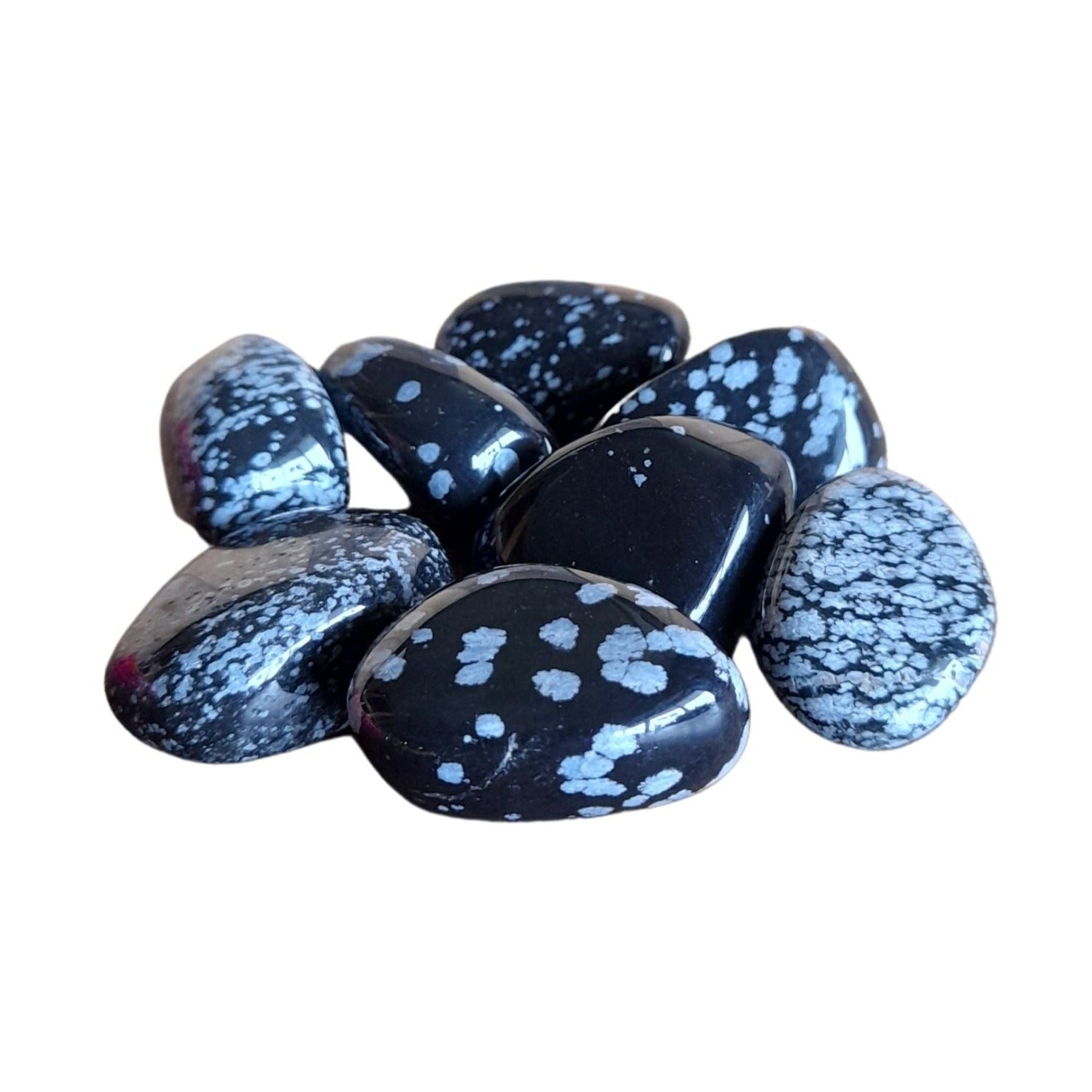 Snowflake Obsidian ~ Tumbled stone