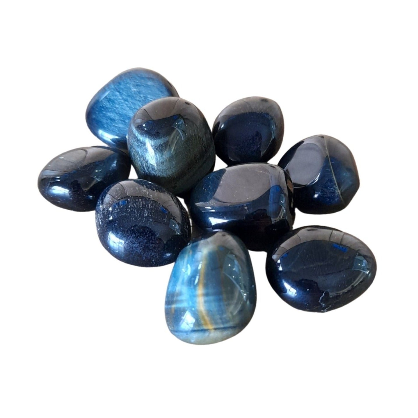 Blue Tiger's Eye ~ Tumbled stone