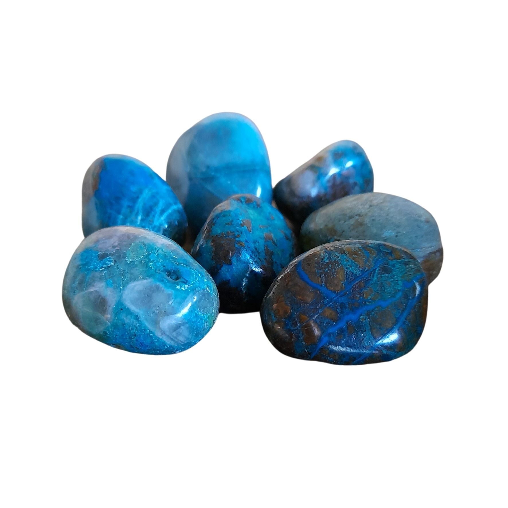 Chrysocolla ~ Tumbled stone