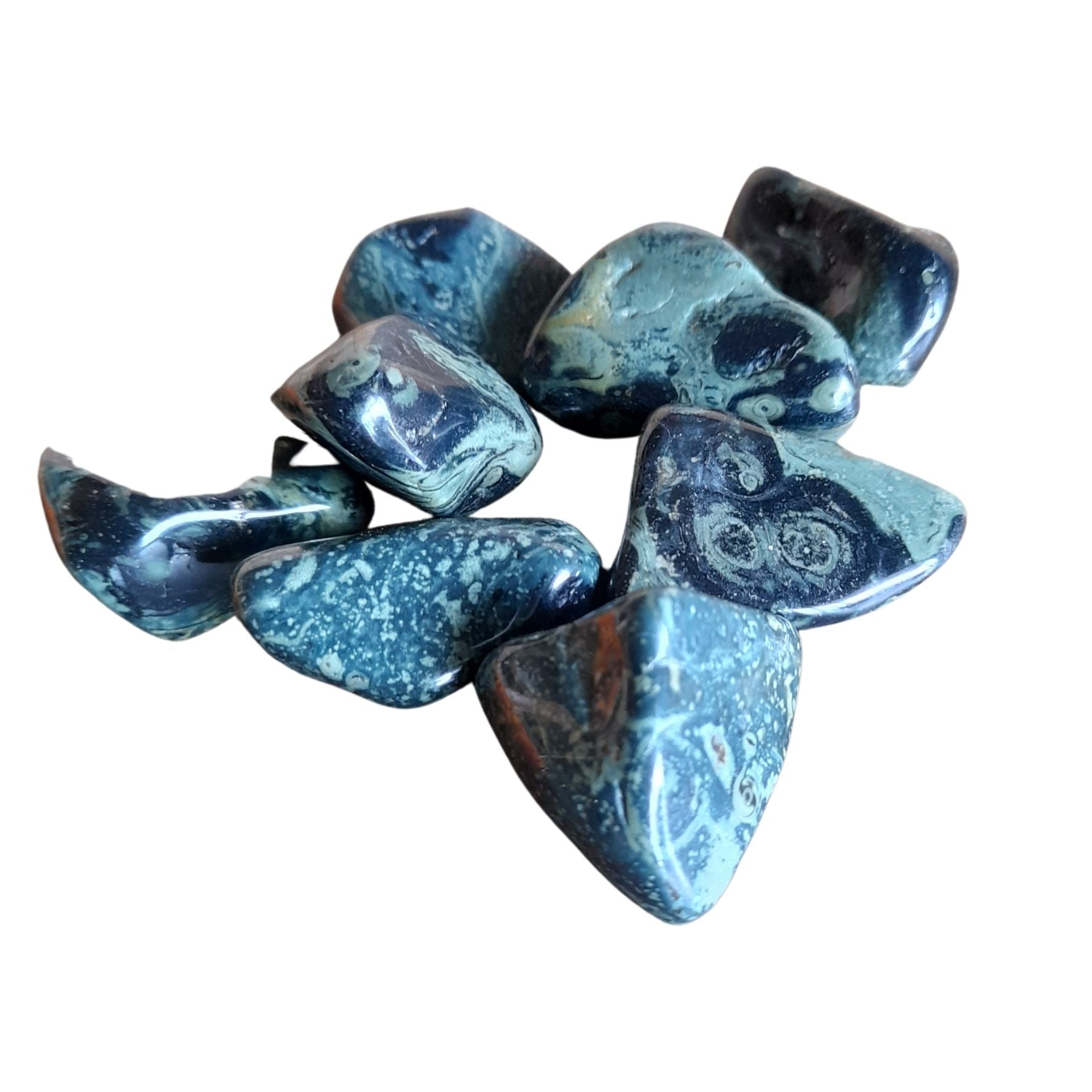 Kambaba Jasper, large ~ Tumbled Ston