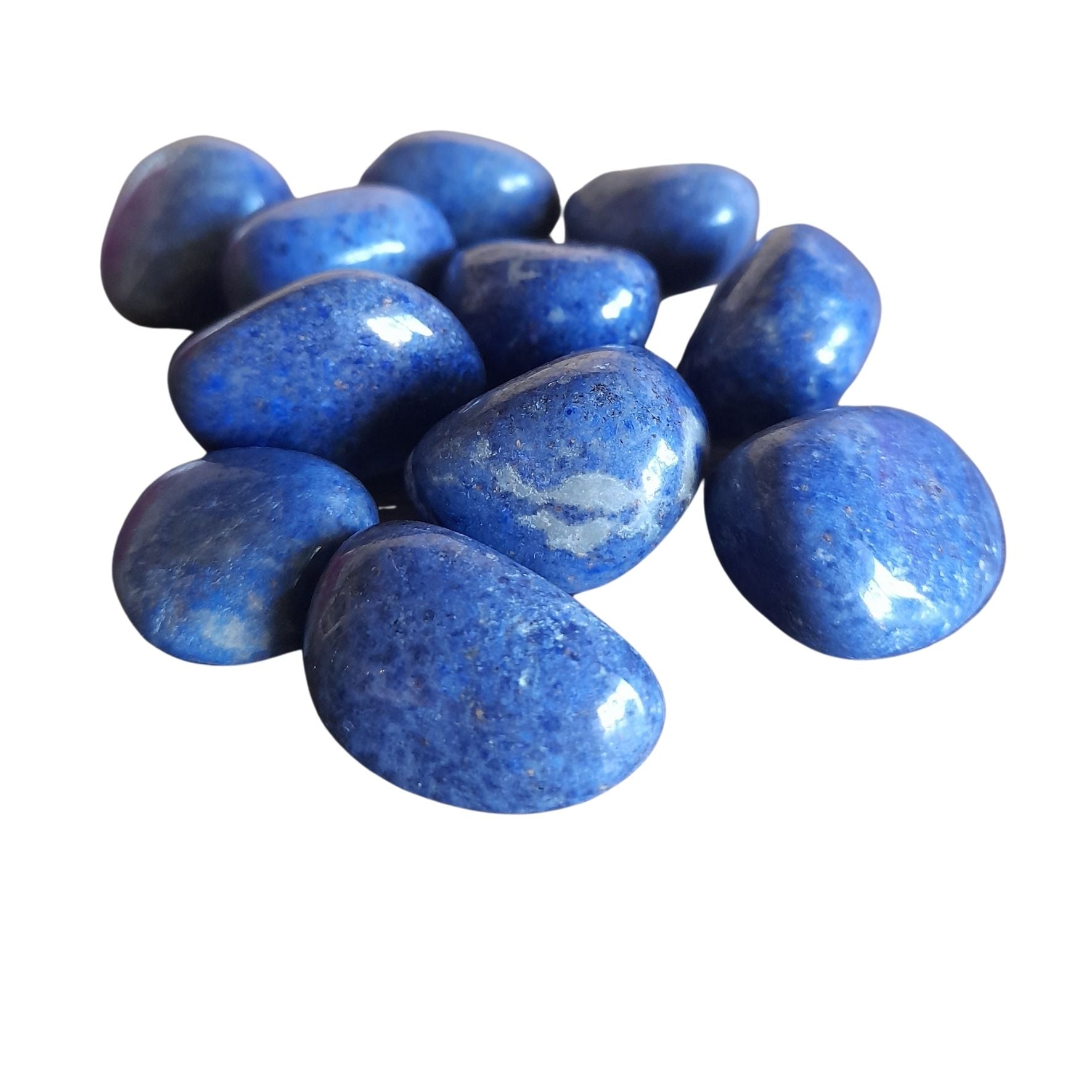 Dumortierite ~ Tumbled stone