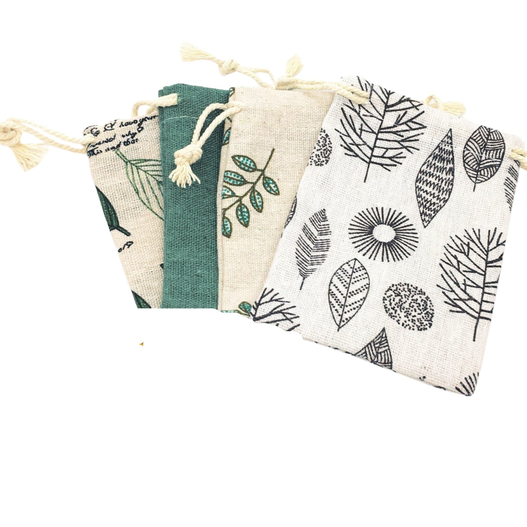 Linen Drawstring Bags
