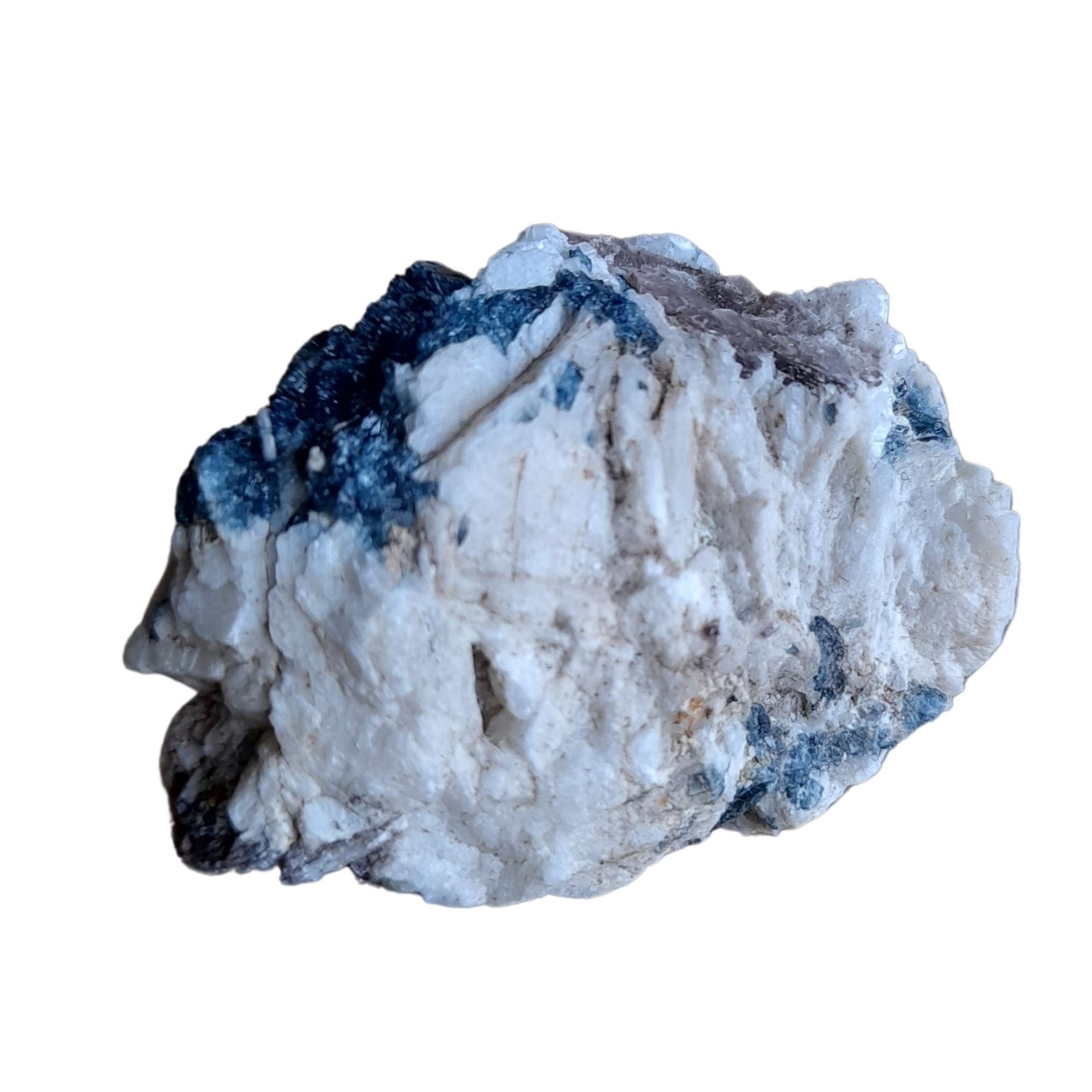 Blue Tourmaline in Matrix