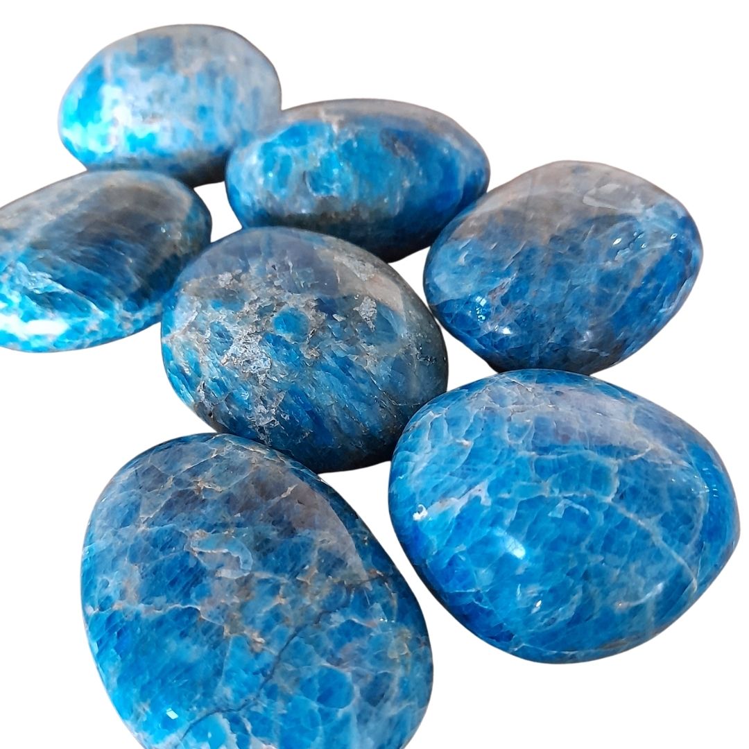 Blue Apatite ~ Pebble Media 1 of 1
