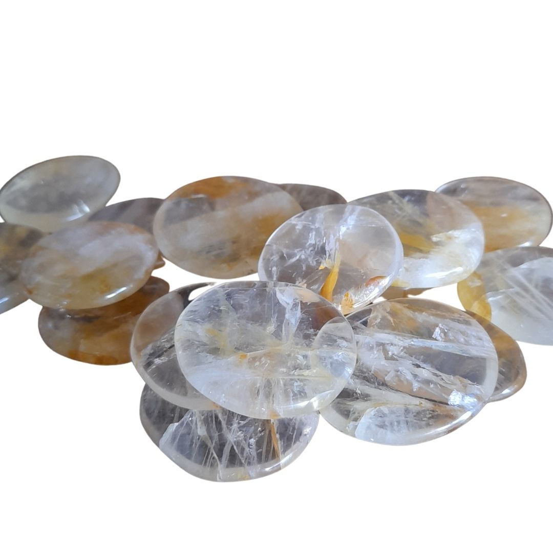 Golden Healer ~ flat stone Media 1 of 1