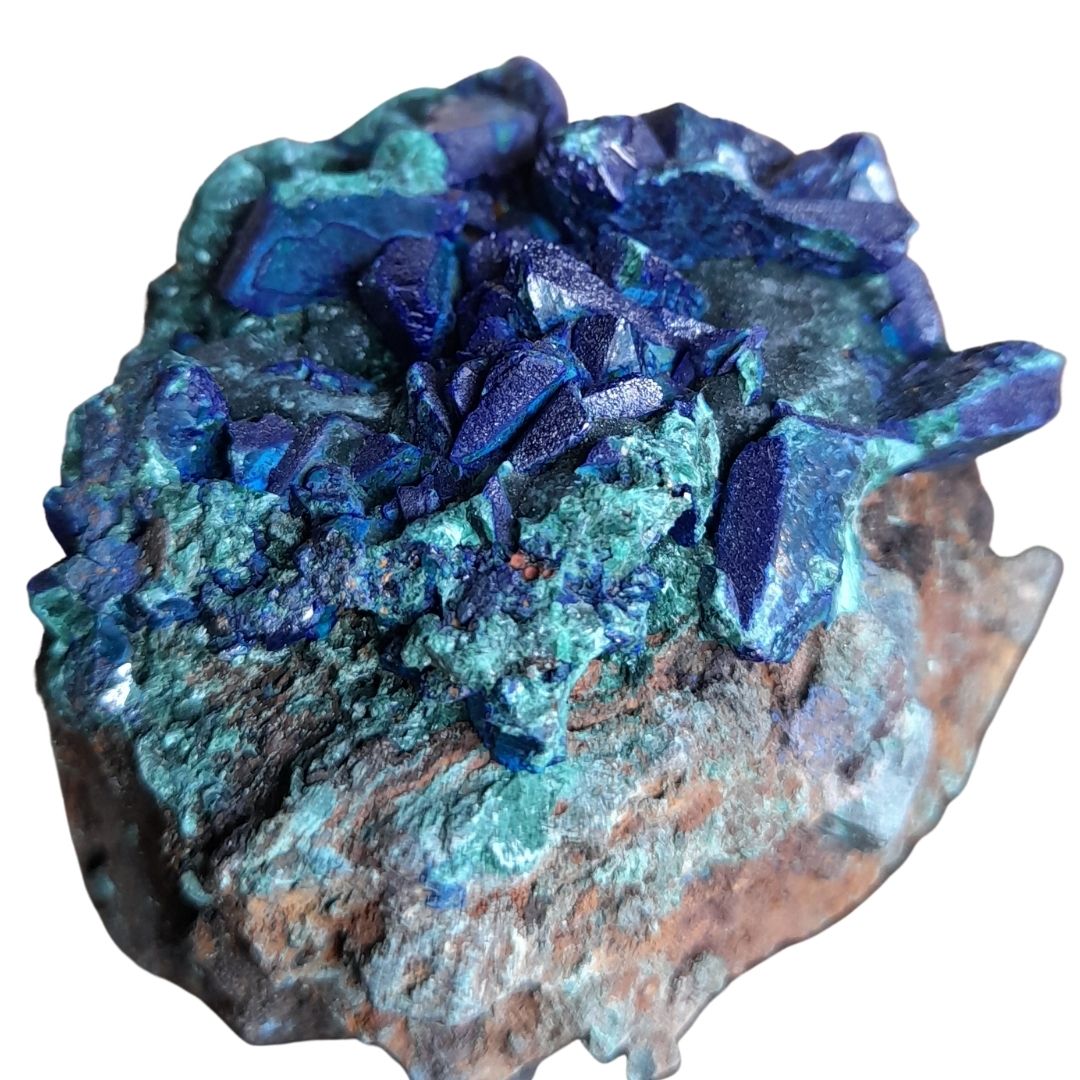 Azurite with Malachite Raw 226g Media 1 of 1