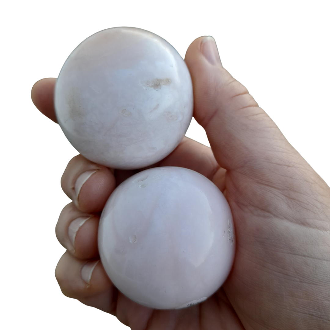 Pink Opal ~ Sphere each - last one!