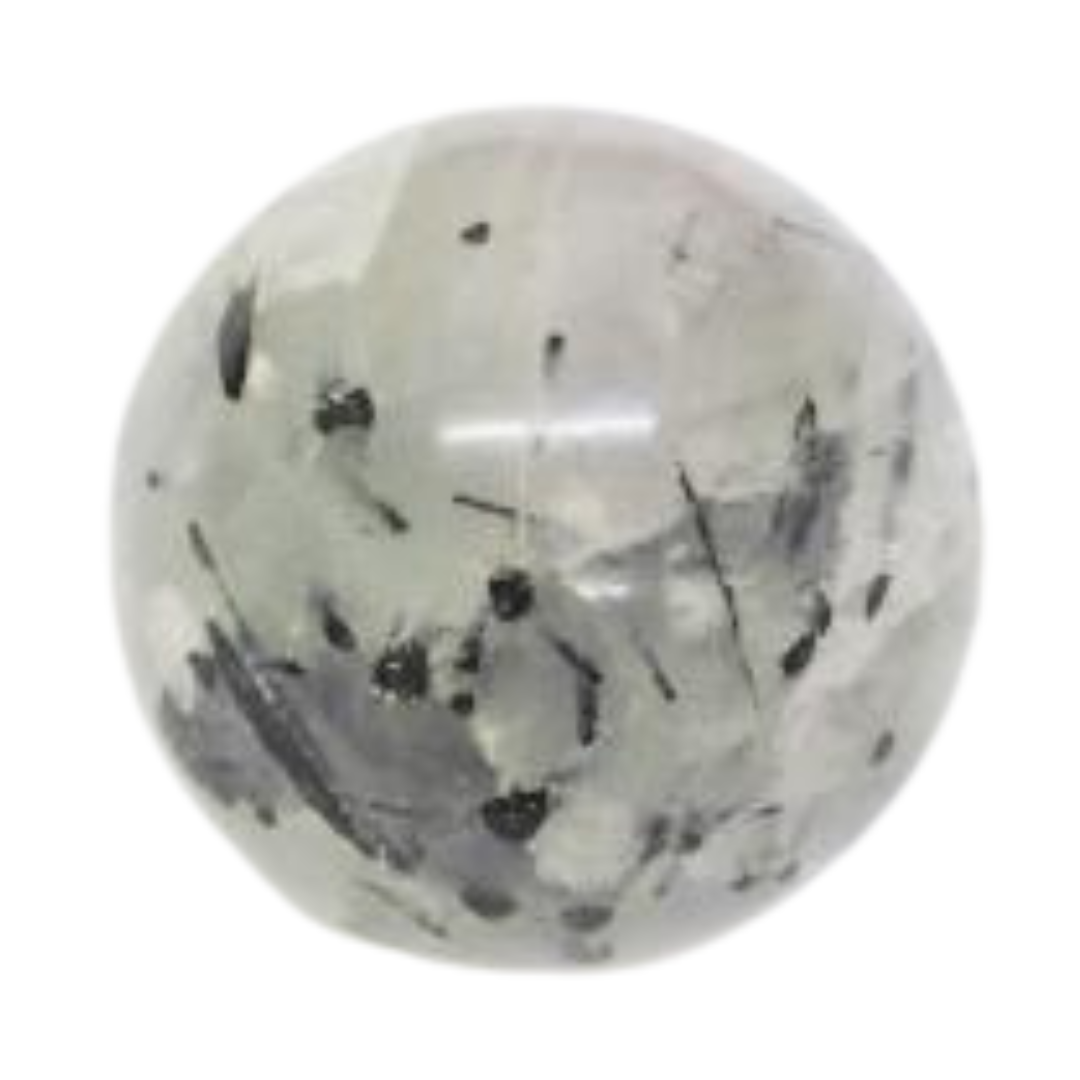 Tourmalinated Quartz ~ Sphere 5cm - last one!