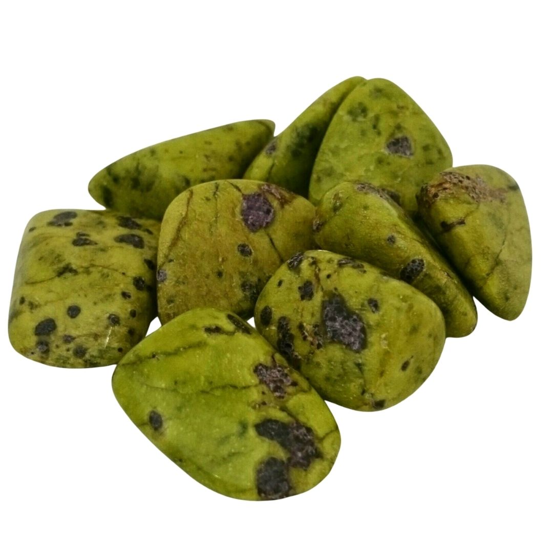 Atlantasite (Stichtite in serpentine)  ~ Tumbled stone