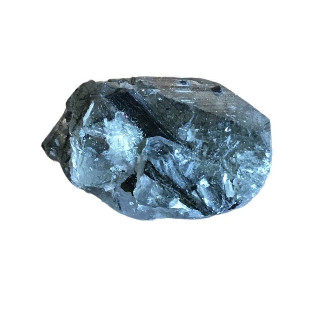 Green Tourmaline in Quartz