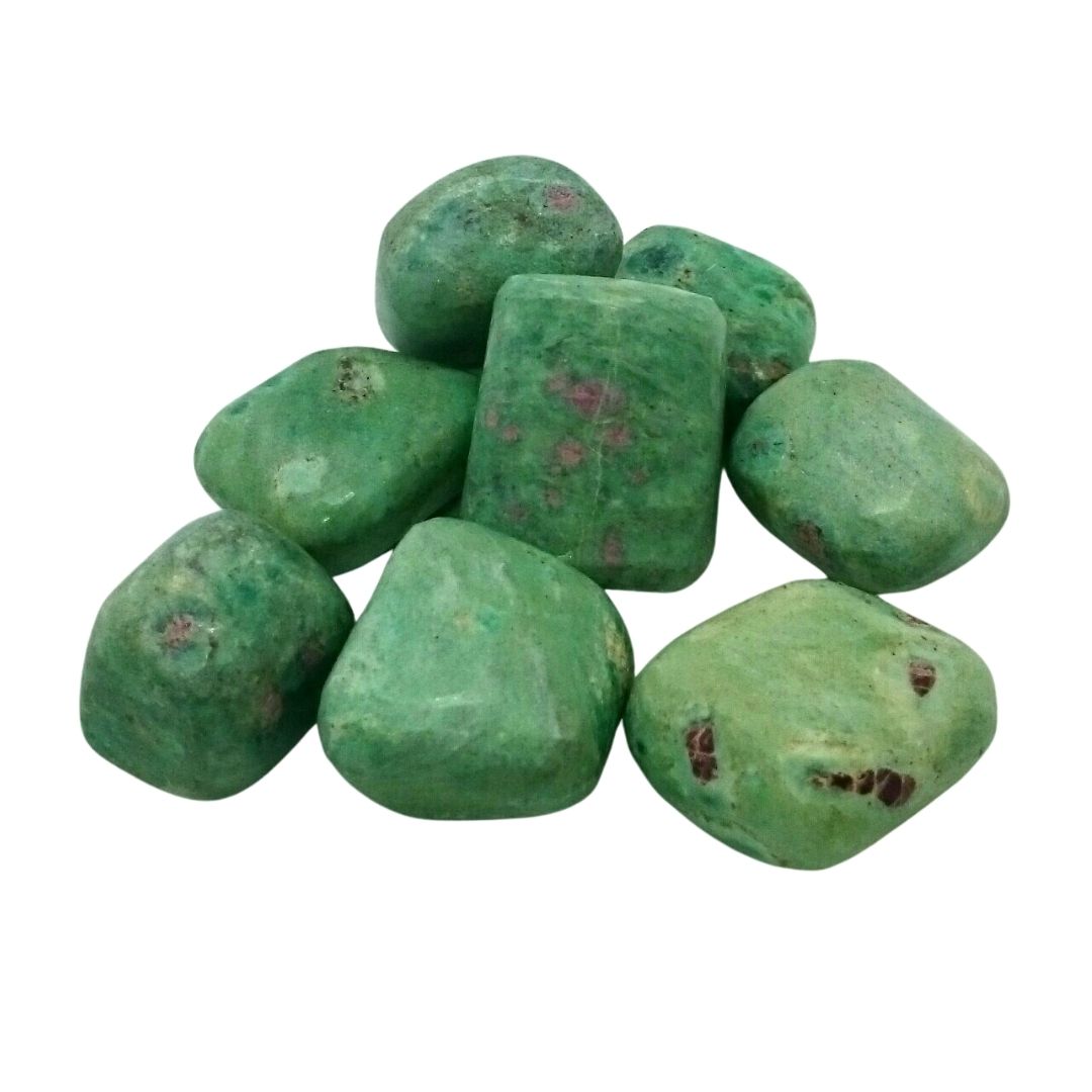 Ruby Fuchsite ~ Tumbled stone