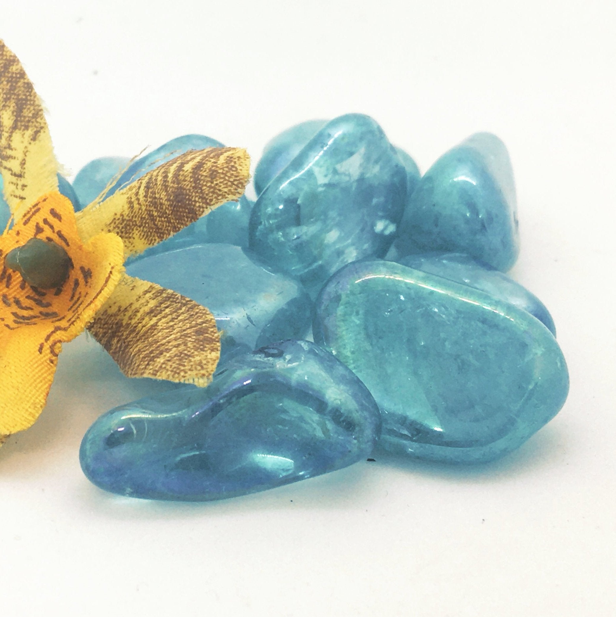 Aqua Aura ~ Tumbled