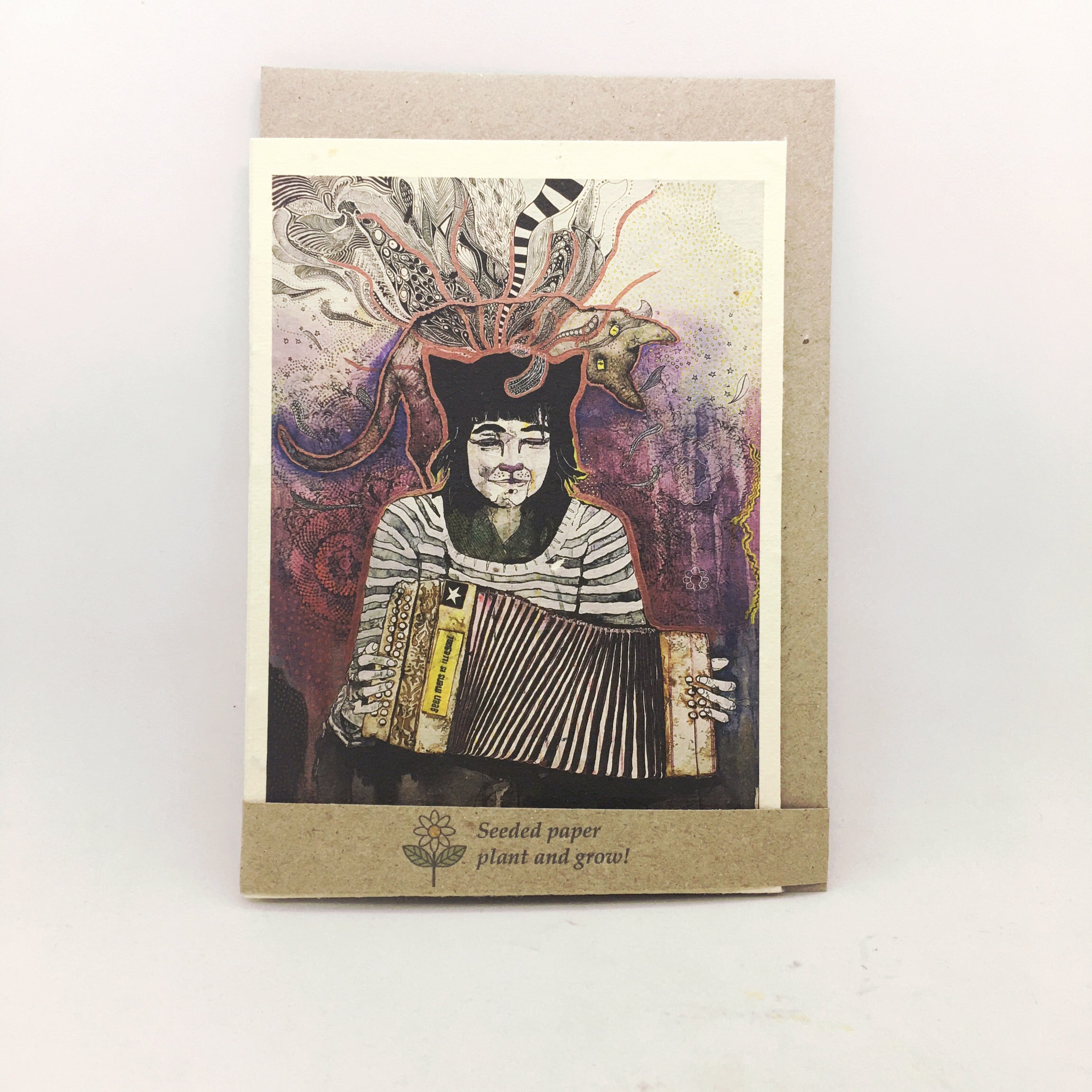 Gift Card ~ Printed on seeded paper
