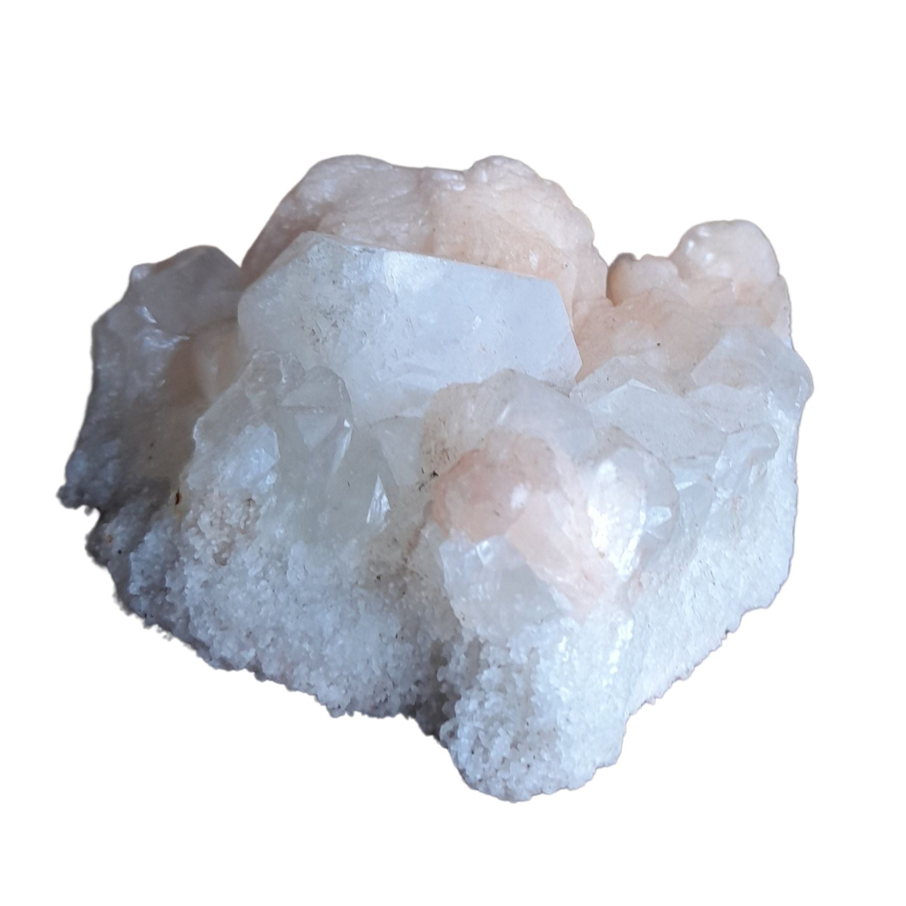 Apophyllite & stilbite ~ Cluster